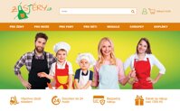 Zastery.cz - Online-Shop mit Schürzen
