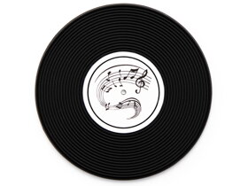 Schallplatten Untersetzer 4-teilig
