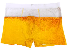 Bier Boxershorts in Metall-Bierdose - Größe L
