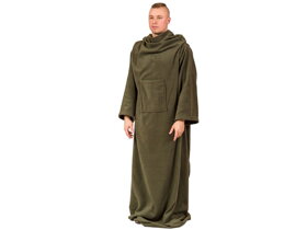 Kuscheldecke mit Ärmeln - Olive
