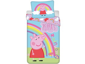 Kinderbettwäsche Peppa Pig Rainbow