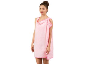 Rosa Damen-Badeponcho