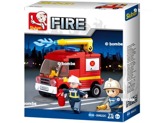 Sluban Kleines Feuerwehrauto