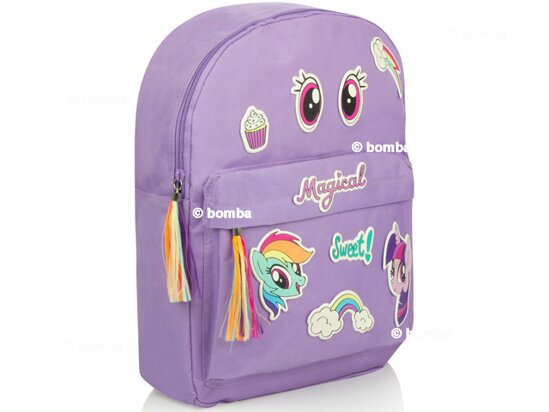 Rucksack My Little Pony mit Aufklebern