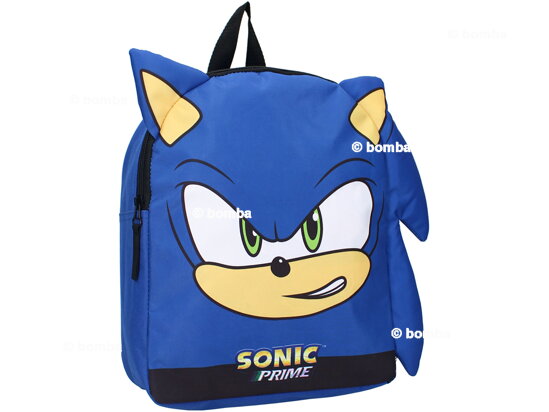 Blauer Kinderrucksack Sonic Fluffy Friends
