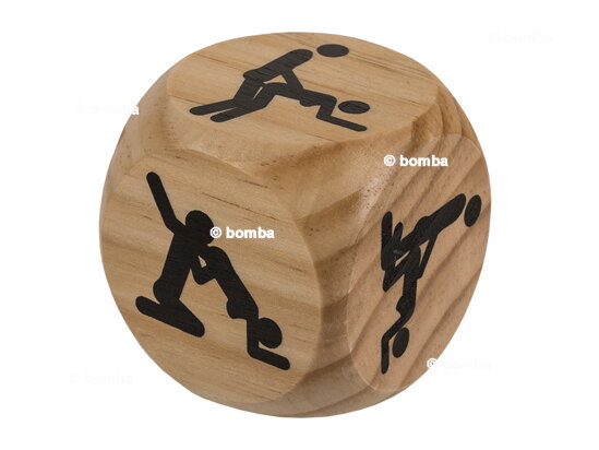 Holzwürfel Kamasutra