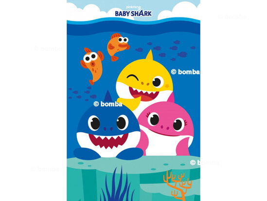 Kinderdecke Baby Shark