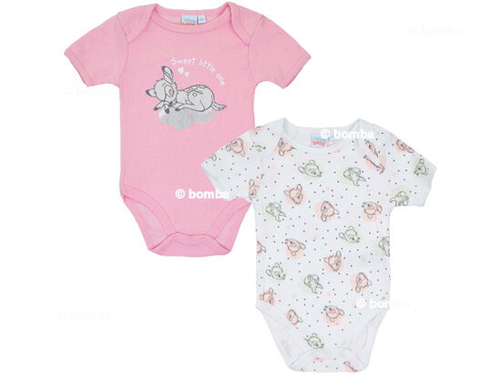 2er-Pack Baby Bodys Disney Bambi Größe 74