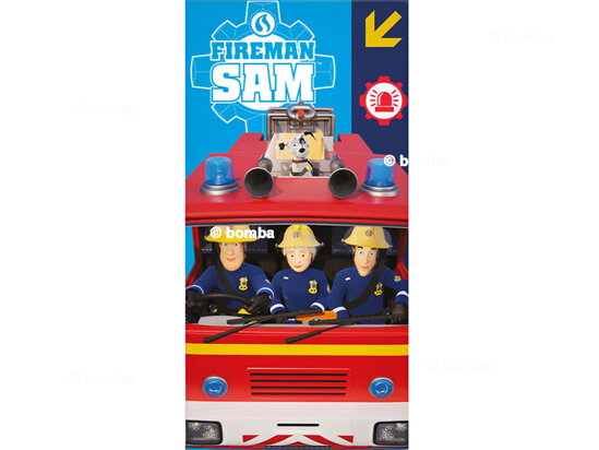 Strandtuch für Kinder Feuerwehrmann Sam