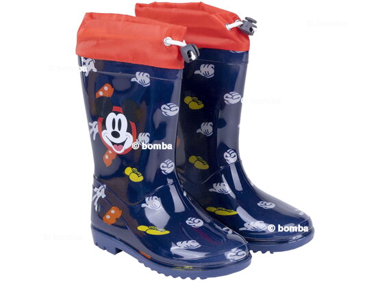 Kinder Gummistiefel Mickey Mouse blau - Größe 26