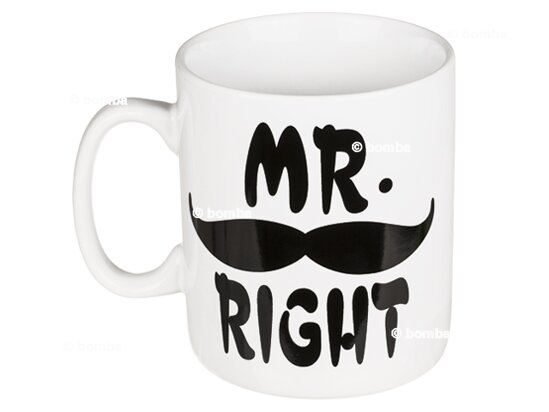 Maxi Kaffeebecher Mr. Right