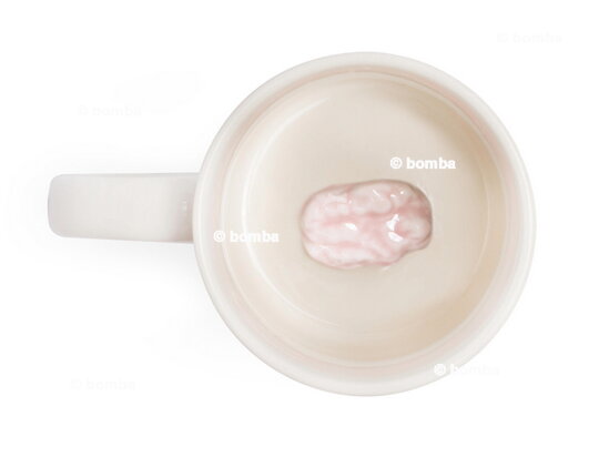 Kaffetasse mit Kaugummi