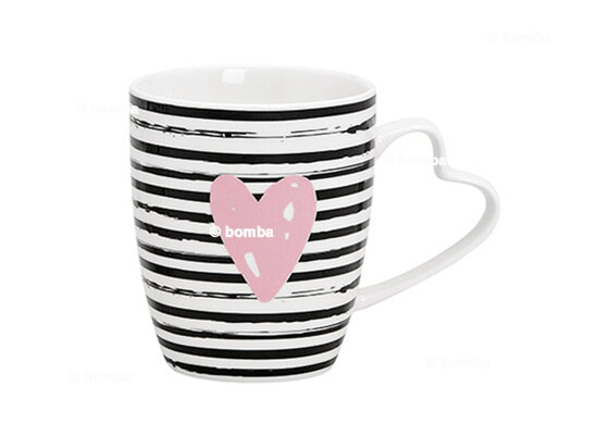 Kaffeetasse mit Herzgriff für Verliebte