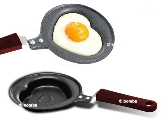 Mini-Pfanne in Herzform - 12 cm