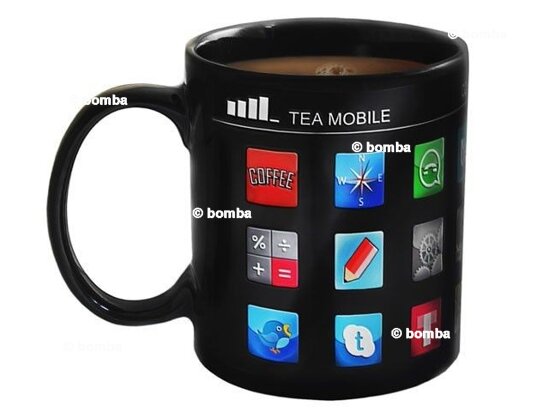 Magischer Kaffeebecher Tea Mobile