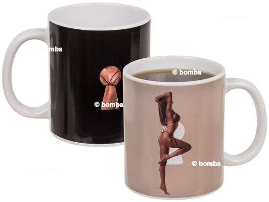 Stripper Girl Kaffeetasse mit Wärmeeffekt