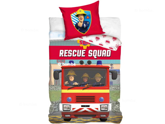 Kinderbettwäsche Feuerwehrmann Sam