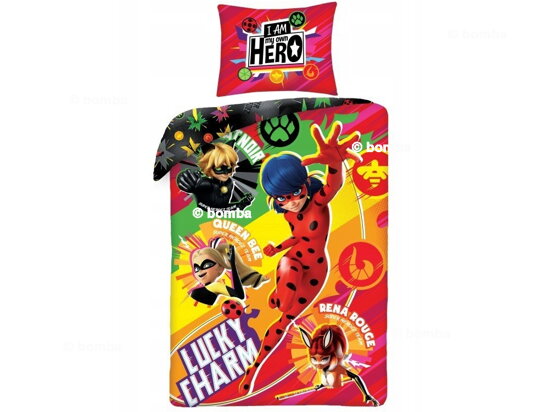 Bettwäsche Miraculous Ladybug Hero