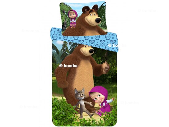 Bettwäsche Mascha und der Bär