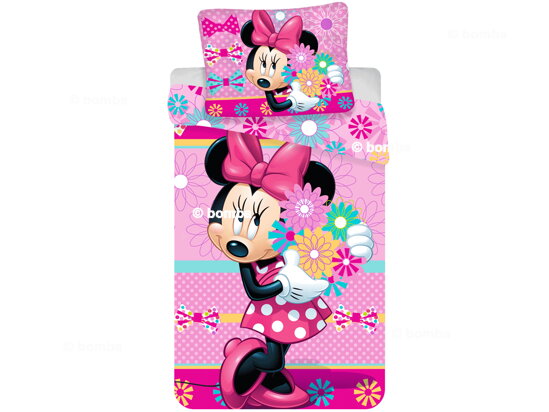 Kinderbettwäsche Minnie Mouse Flowers