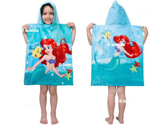 Badeponcho für Kinder Disney Arielle