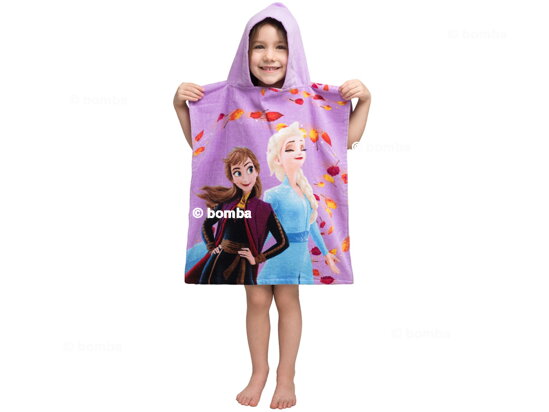 Badeponcho Frozen Anna und Elsa