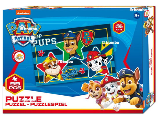 Puzzle Paw Patrol Here To Help - 99 Teile