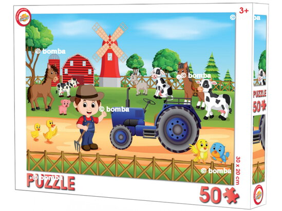 Puzzle Bauernhof - 50 Teile
