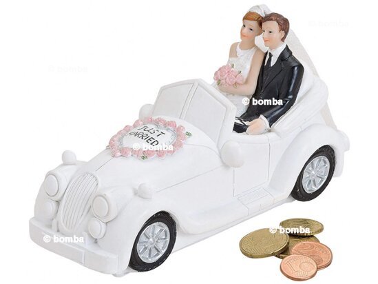 Spardose Hochzeitsauto &quot;Just Married&quot;