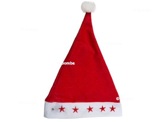 Blinkende Weihnachtsmütze Santa Claus