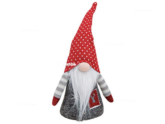 Weihnachtswichtel mit roter Mütze