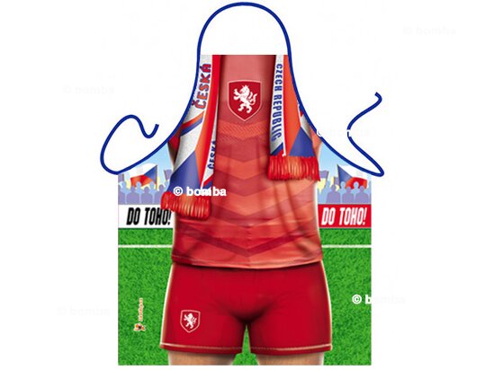 Schürze für tschechische Fußballfans
