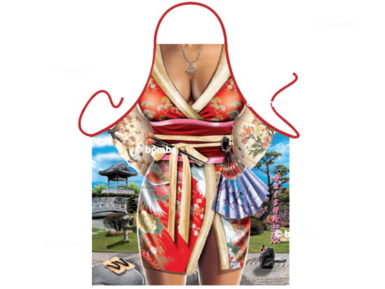 Schürze Geisha