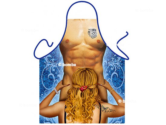 Schürze Ich liebe clever Blondinen