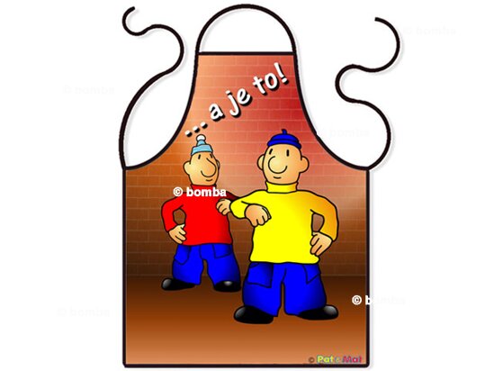Schürze Pat und Mat