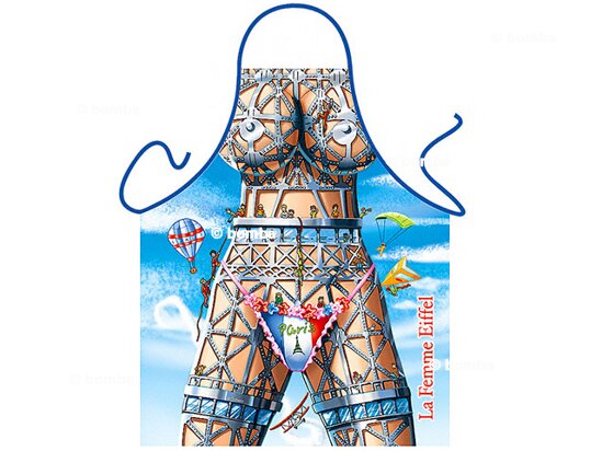 Schürze La Femme Eiffel