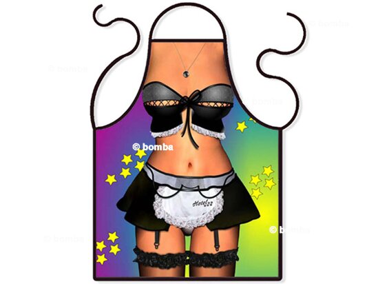 Schürze Sexy Putzfrau