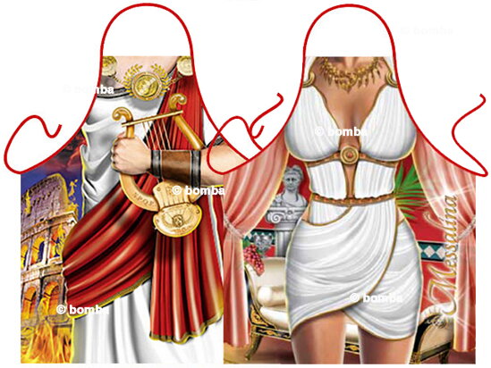 Schürzen Nero und Messalina